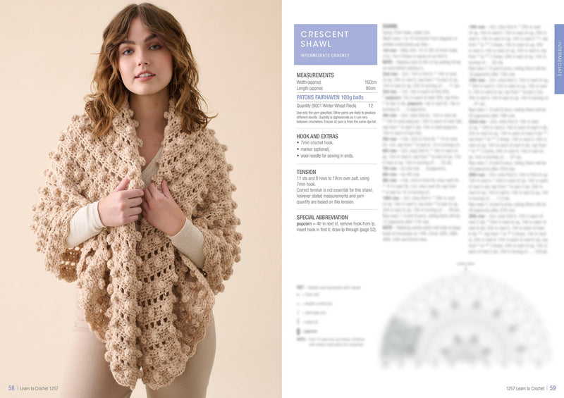 Learn to crochet Book New Addition 1257