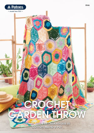 Crochet Garden Throw Pattern