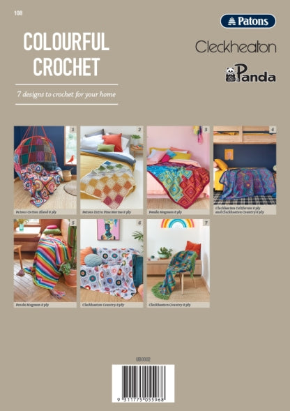 Patons Colourful Crochet Pattern 108